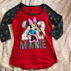 disney minnie mouse long sleeve top